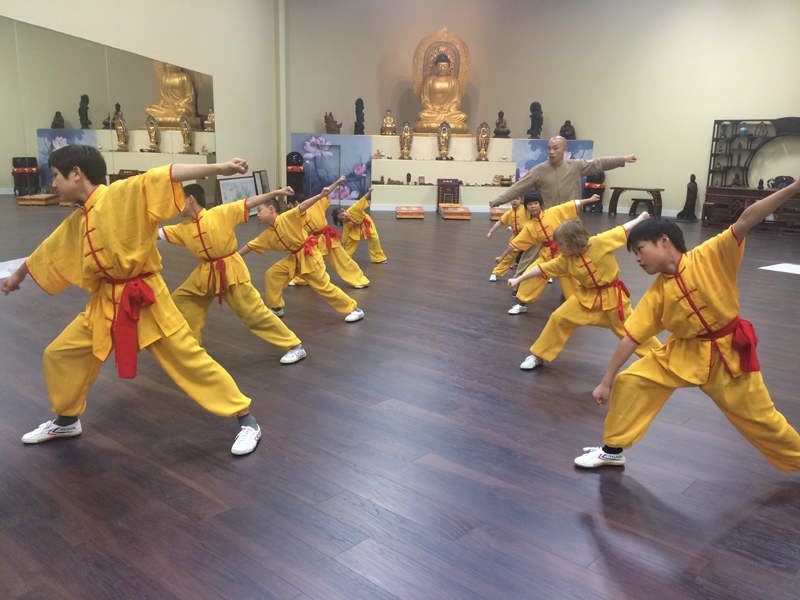 Kung Fu Class Shaolin Temple Martial Arts Academy